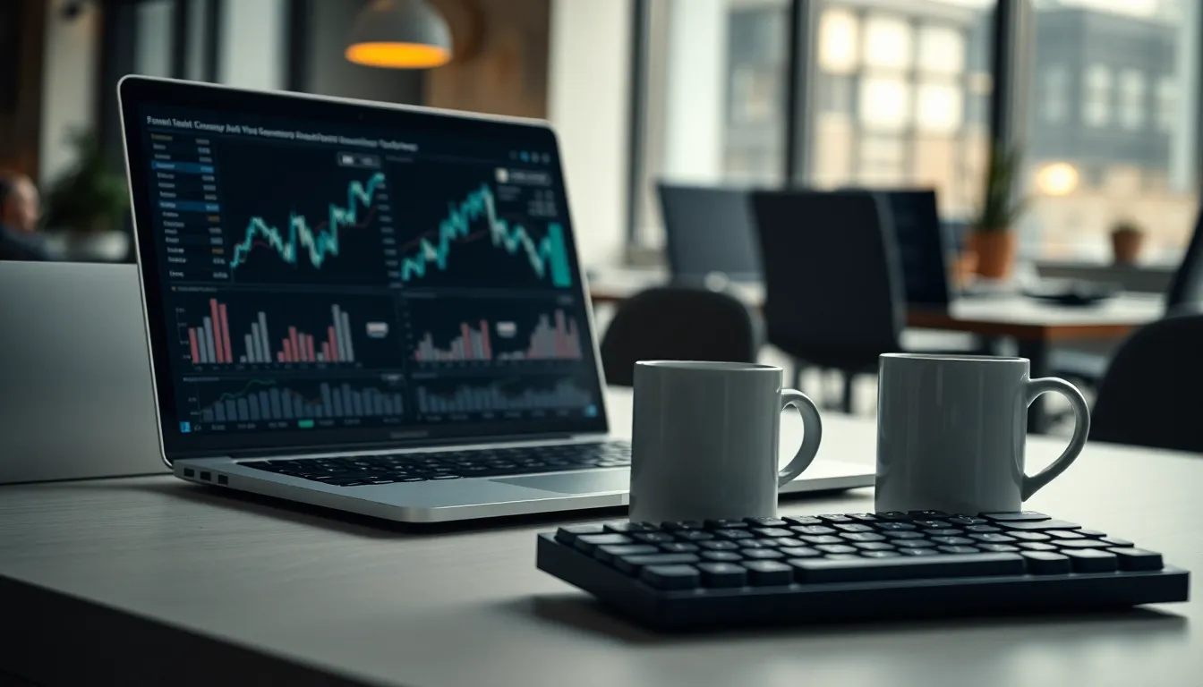 Microsoft stock chart example