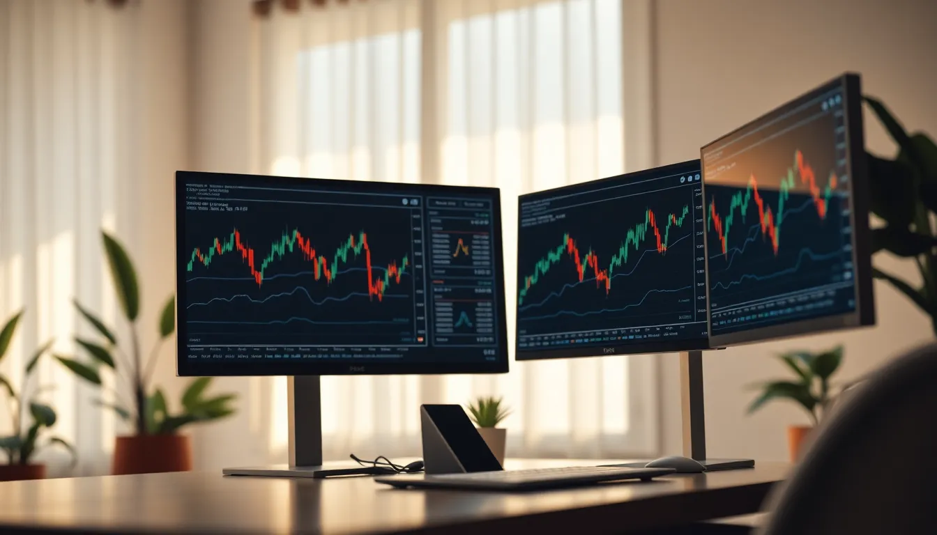 테크 주식 시장 분석 차트