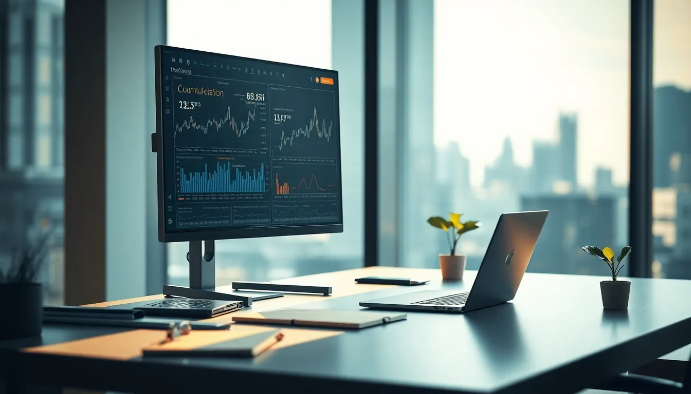 테크 주식 분석 차트 이미지