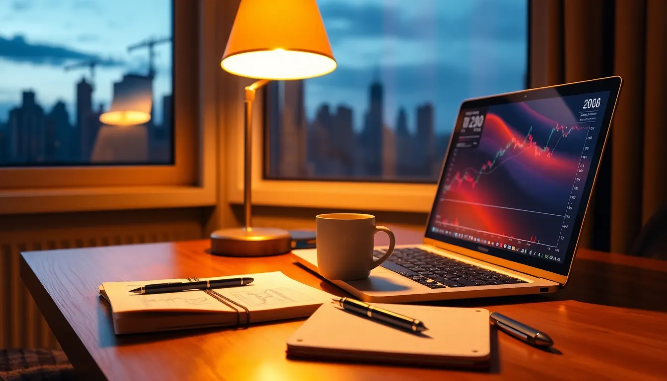 글로벌 테크 기업 주식 차트 분석 이미지