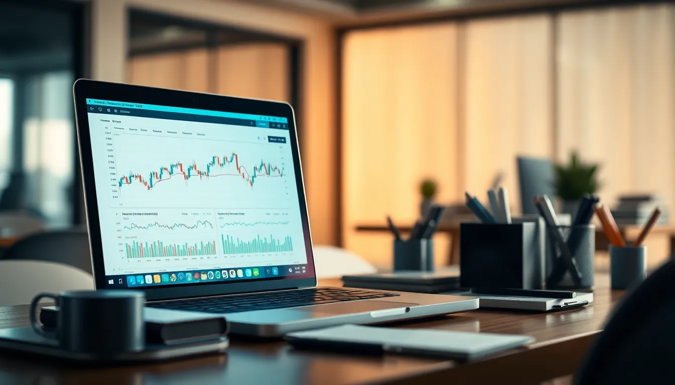 기술 기업 주식 차트 분석