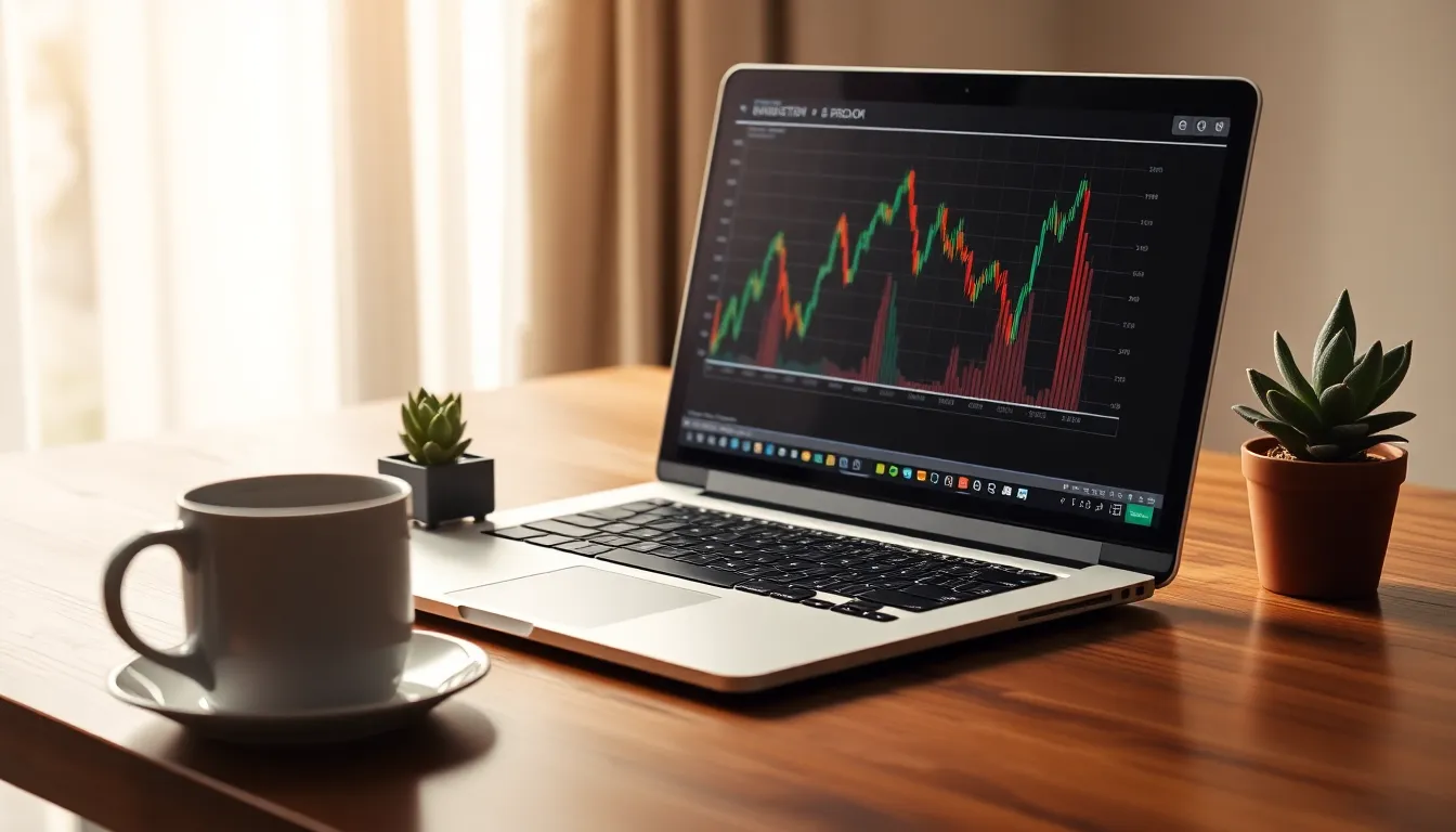 테크 기업 주식 분석 차트